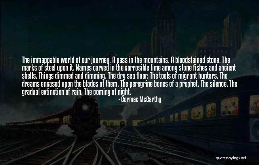 Extinction Quotes By Cormac McCarthy Extinction Quotes By Cormac McCarthy