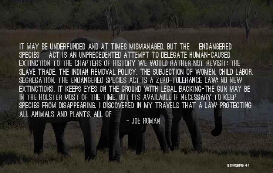 Extinction Quotes By Joe Roman Extinction Quotes By Joe Roman