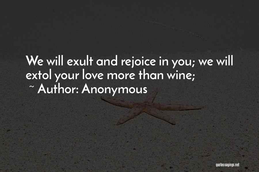 Extol Quotes By Anonymous