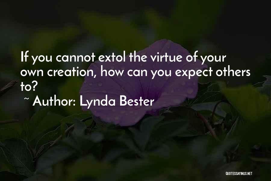 Extol Quotes By Lynda Bester