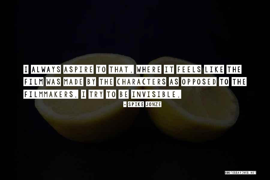 Extramarital Relationship Quotes By Spike Jonze Extramarital Relationship Quotes By Spike Jonze