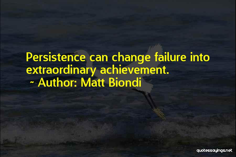 Extraordinary Achievement Quotes By Matt Biondi
