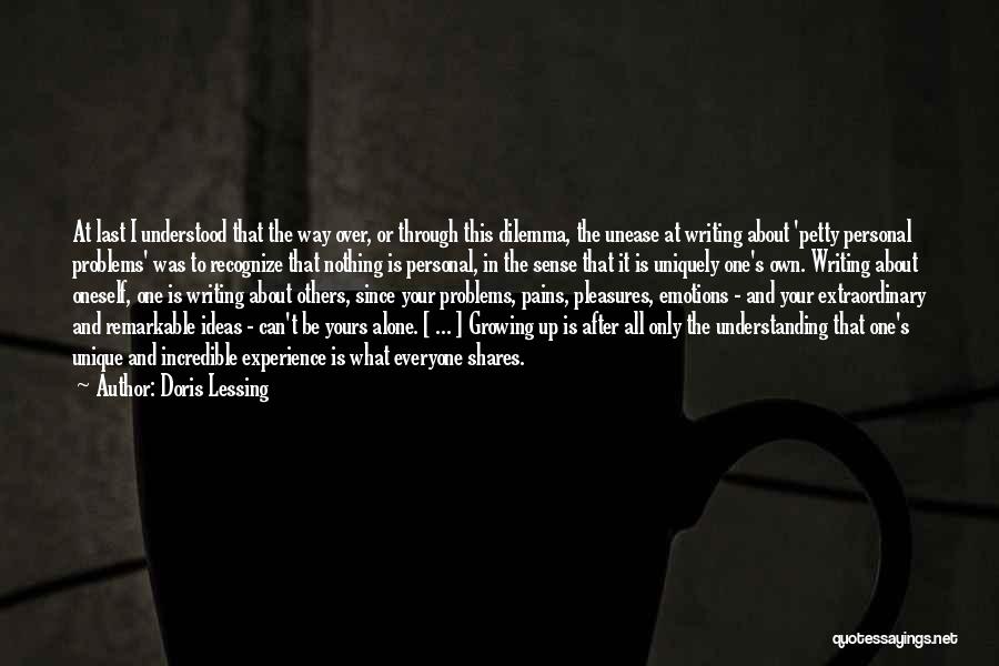 Extraordinary Experience Quotes By Doris Lessing