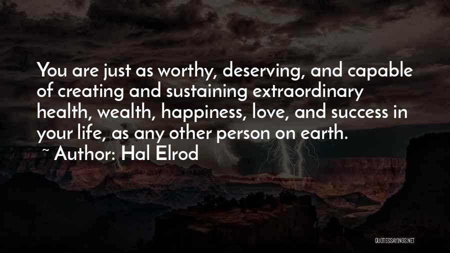 Extraordinary Success Quotes By Hal Elrod