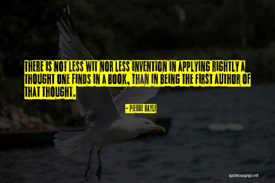Extrapolate From Incomplete Quotes By Pierre Bayle Extrapolate From Incomplete Quotes By Pierre Bayle