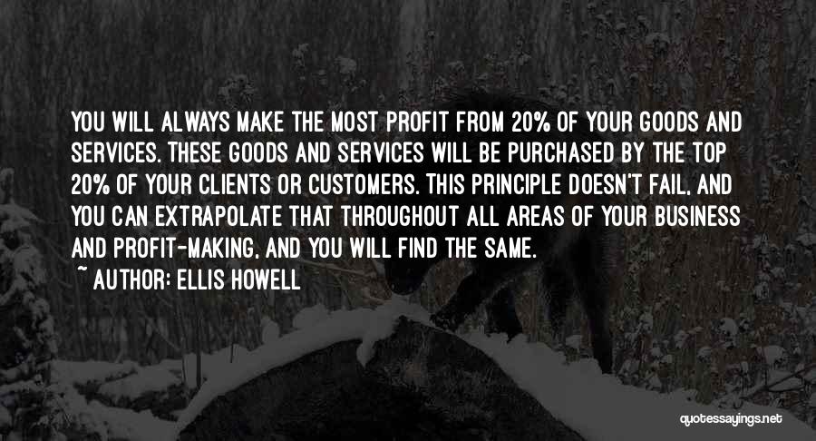 Extrapolate Quotes By Ellis Howell