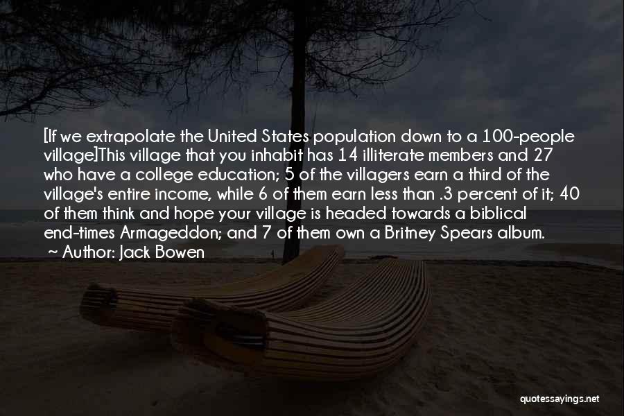 Extrapolate Quotes By Jack Bowen