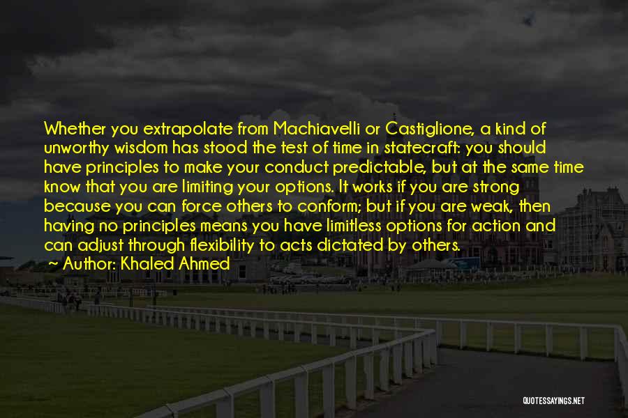 Extrapolate Quotes By Khaled Ahmed