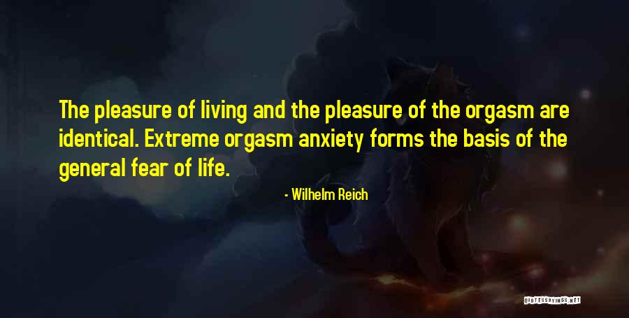 Extreme Anxiety Quotes By Wilhelm Reich Extreme Anxiety Quotes By Wilhelm Reich