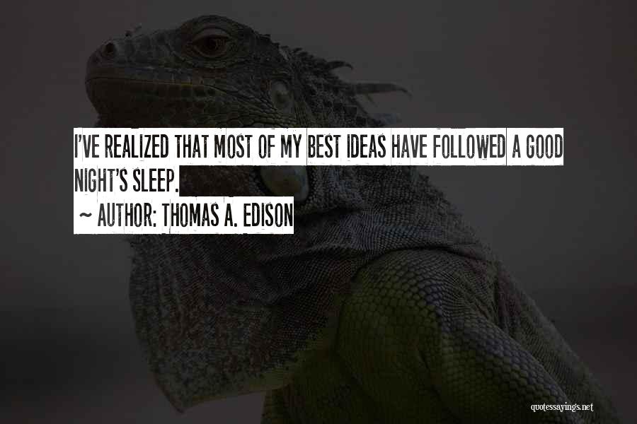 Extreme Cute Love Quotes By Thomas A. Edison