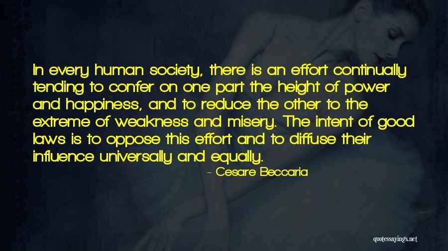 Extreme Happiness Quotes By Cesare Beccaria