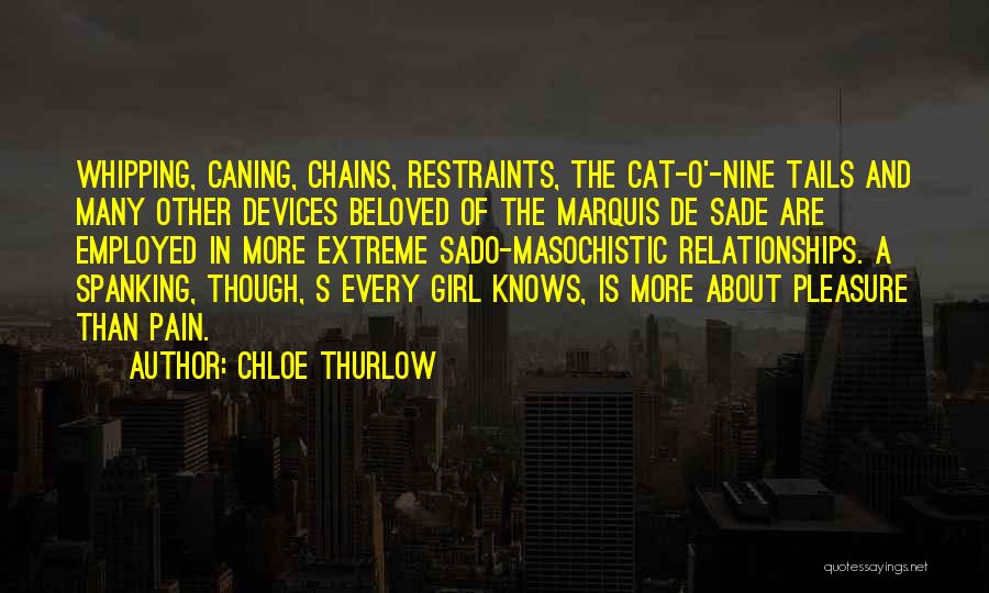 Extreme Pain Quotes By Chloe Thurlow