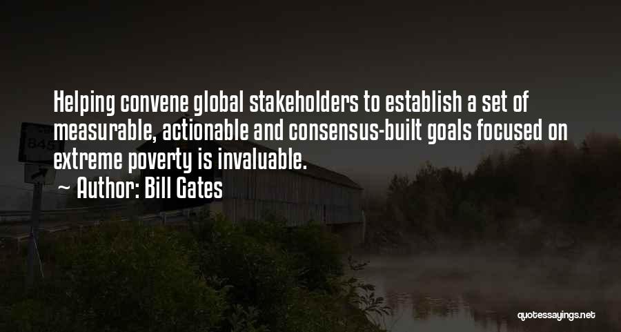 Extreme Poverty Quotes By Bill Gates
