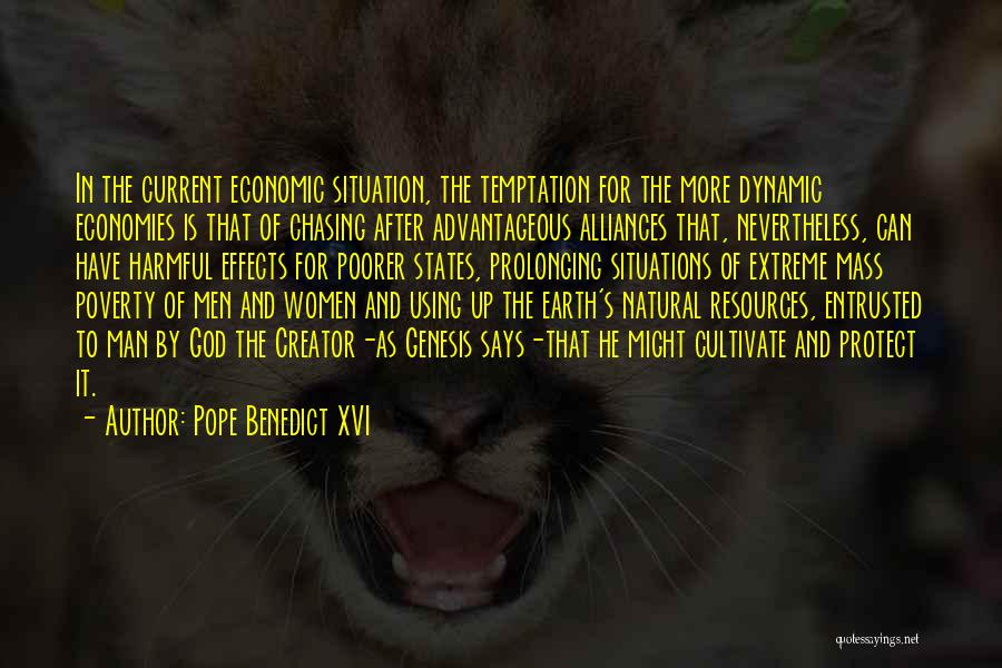 Extreme Poverty Quotes By Pope Benedict XVI