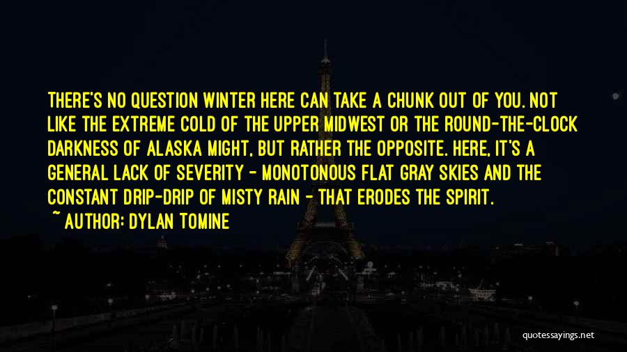 Extreme Weather Quotes By Dylan Tomine