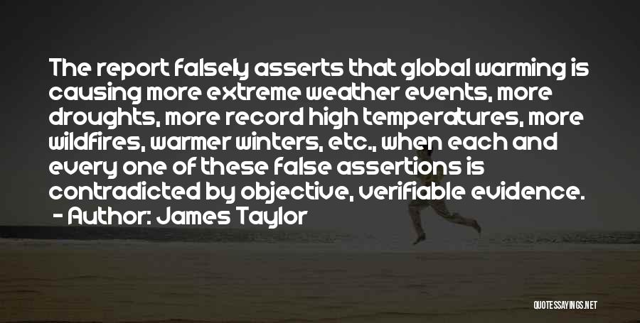 Extreme Weather Quotes By James Taylor
