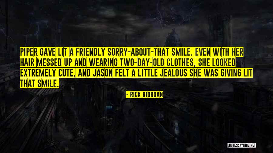 Extremely Sorry Quotes By Rick Riordan Extremely Sorry Quotes By Rick Riordan
