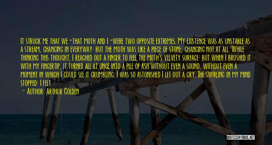 Extremes Life Quotes By Arthur Golden