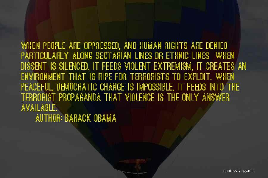 Extremism Quotes By Barack Obama