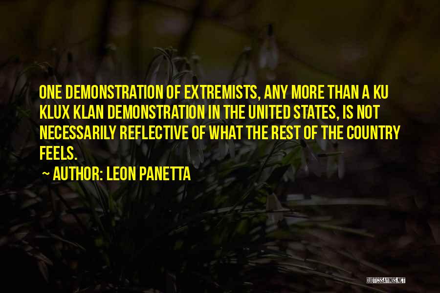 Extremists Quotes By Leon Panetta