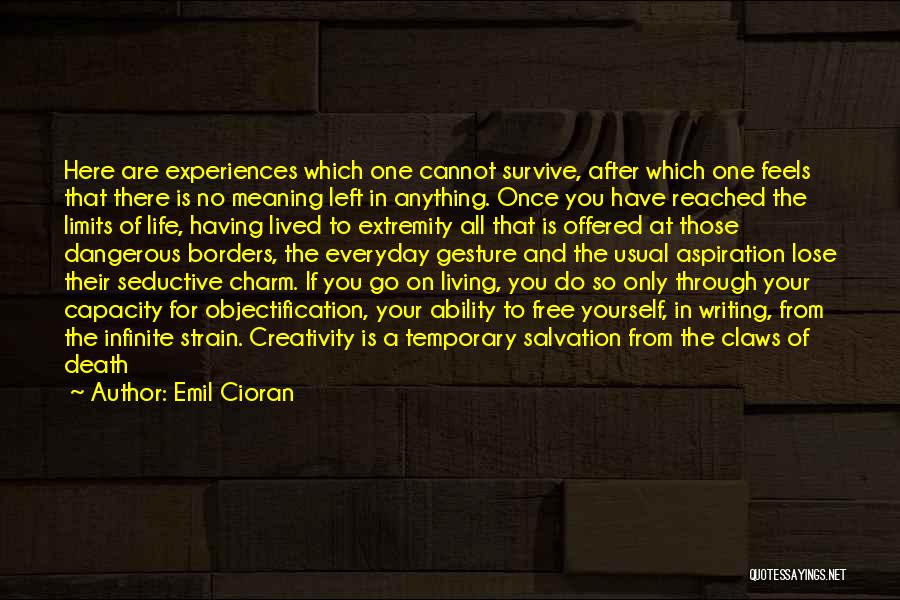 Extremity Quotes By Emil Cioran