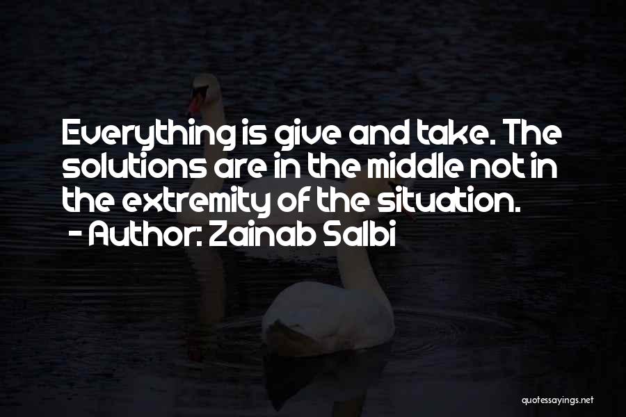 Extremity Quotes By Zainab Salbi