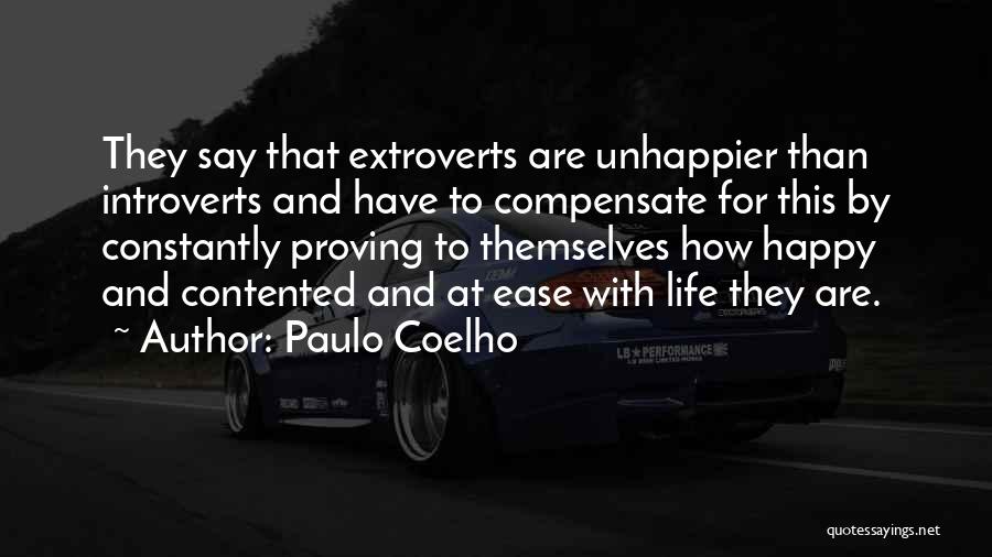 Extroverts And Introverts Quotes By Paulo Coelho