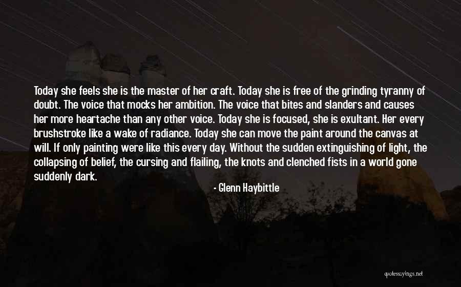 Exultant Quotes By Glenn Haybittle Exultant Quotes By Glenn Haybittle