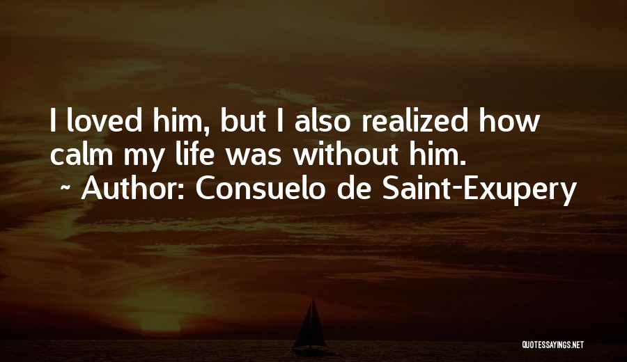 Exupery Quotes By Consuelo De Saint-Exupery