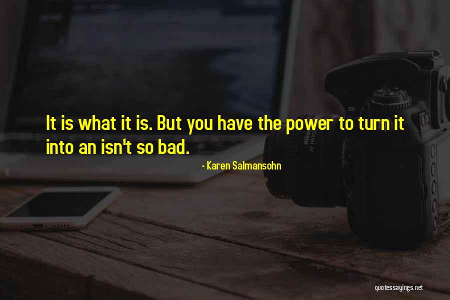 Exuro Adjuvant Quotes By Karen Salmansohn Exuro Adjuvant Quotes By Karen Salmansohn
