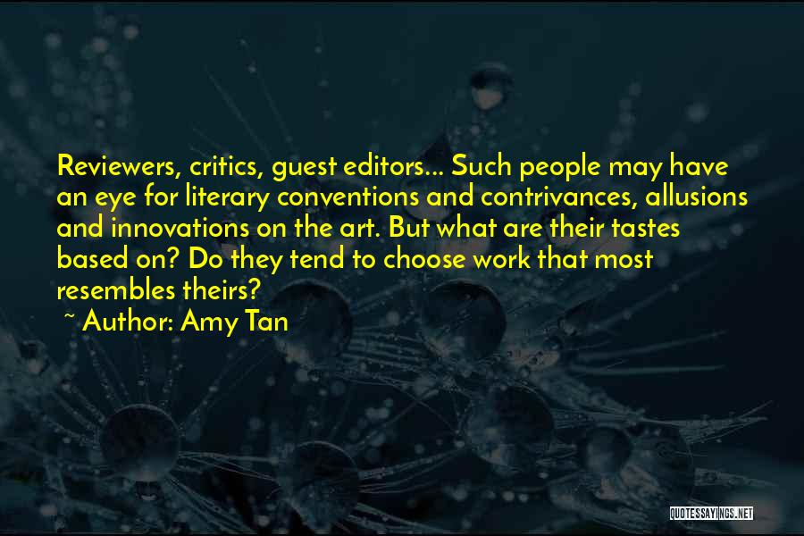 Eye And Art Quotes By Amy Tan