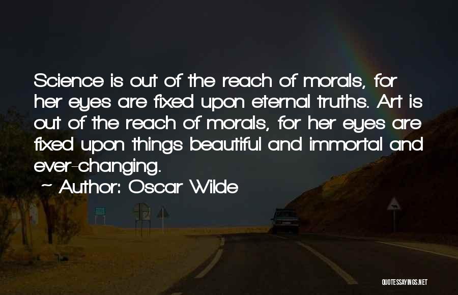 Eye And Art Quotes By Oscar Wilde