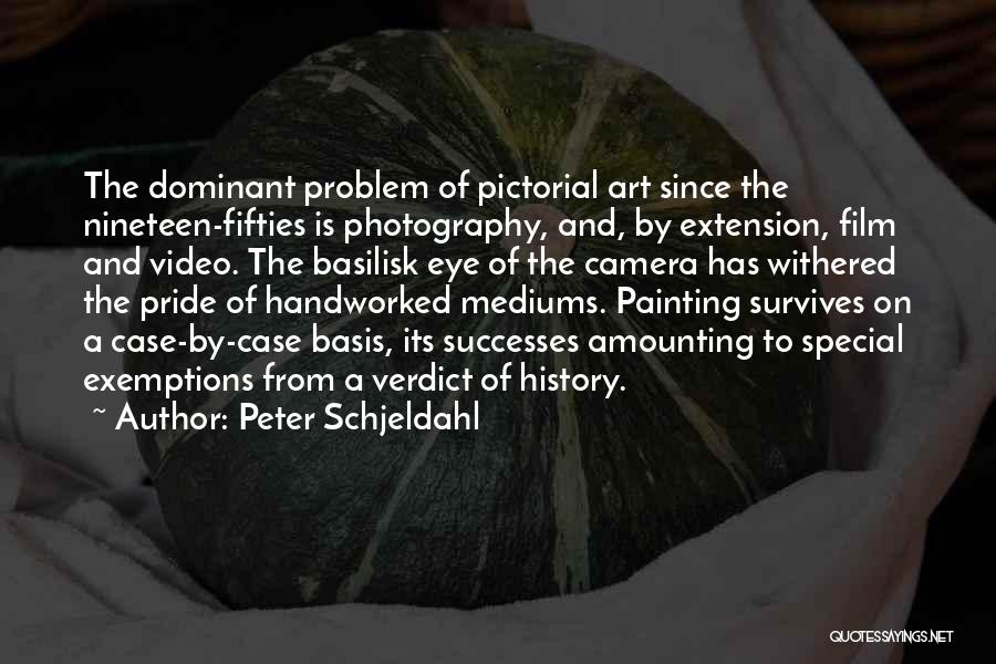 Eye And Art Quotes By Peter Schjeldahl