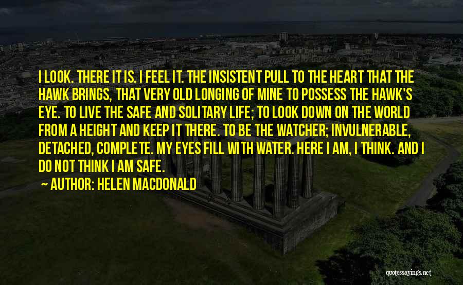 Eye And Heart Quotes By Helen Macdonald