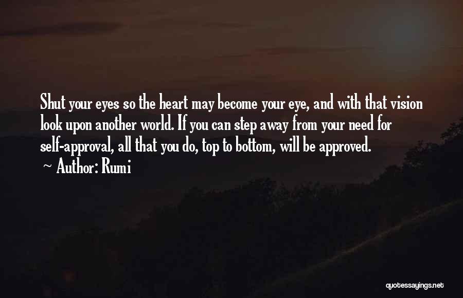 Eye And Heart Quotes By Rumi