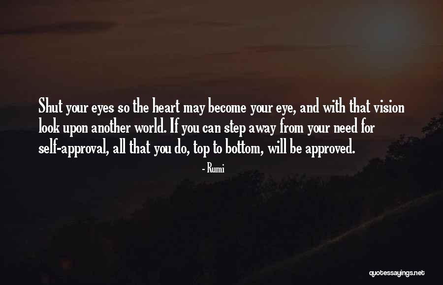 Eye And Heart Quotes By Rumi