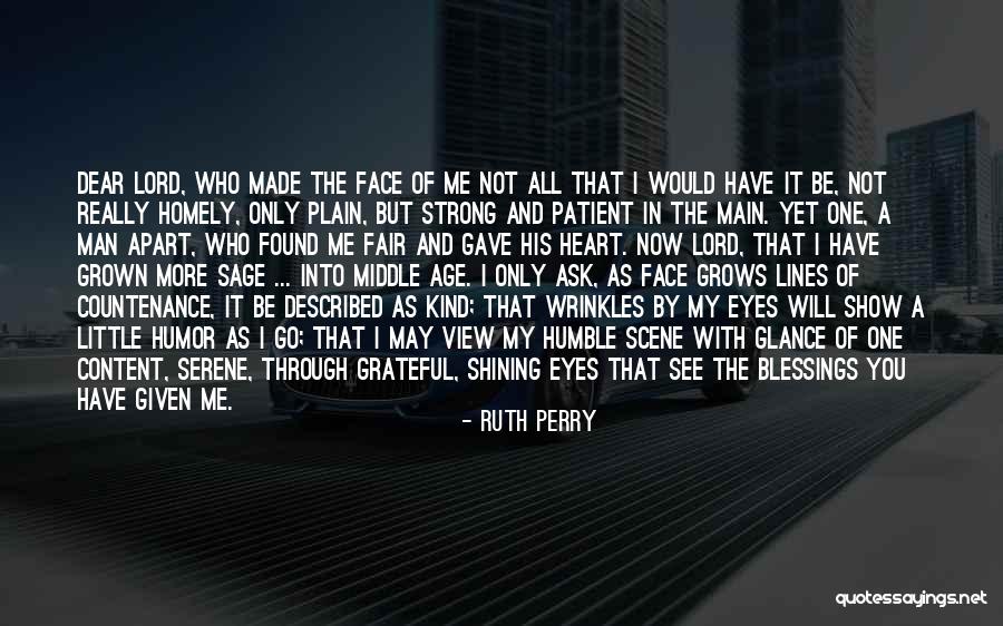 Eye And Heart Quotes By Ruth Perry