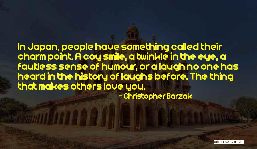 Eye Love You Quotes By Christopher Barzak