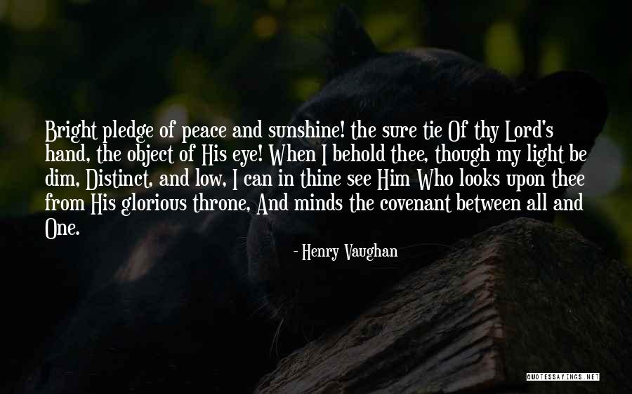 Eye Of Minds Quotes By Henry Vaughan Eye Of Minds Quotes By Henry Vaughan