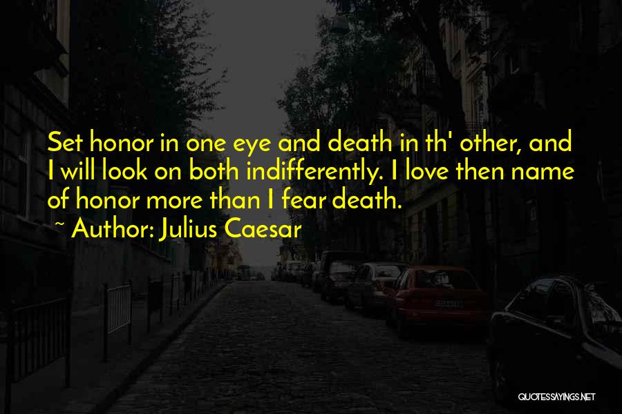 Eye On Eye Quotes By Julius Caesar