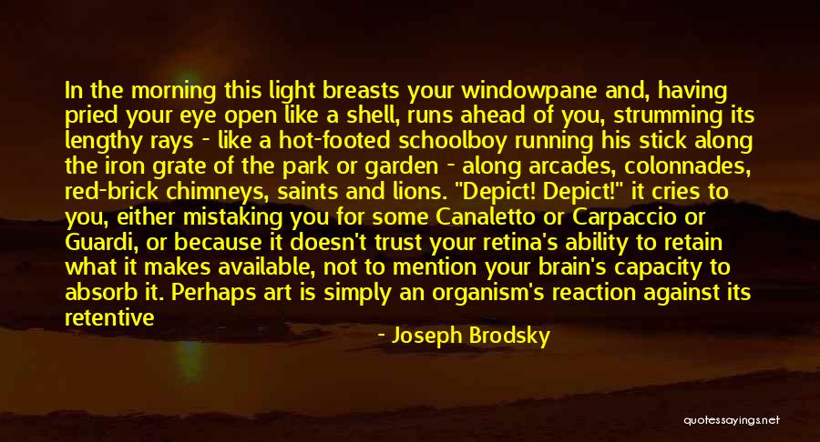 Eye Pupil Quotes By Joseph Brodsky