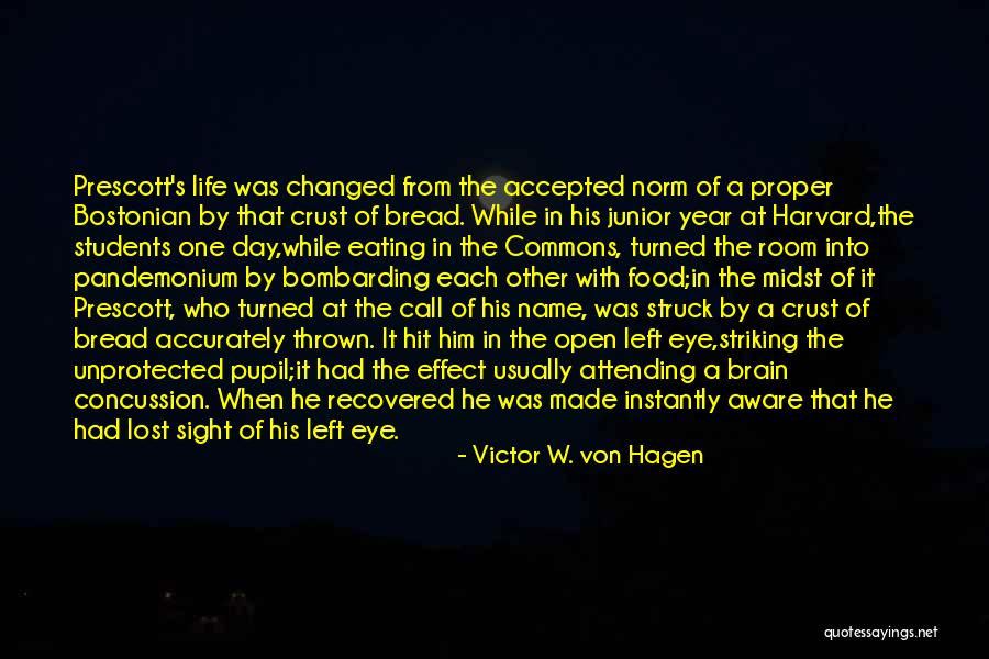 Eye Pupil Quotes By Victor W. Von Hagen Eye Pupil Quotes By Victor W. Von Hagen