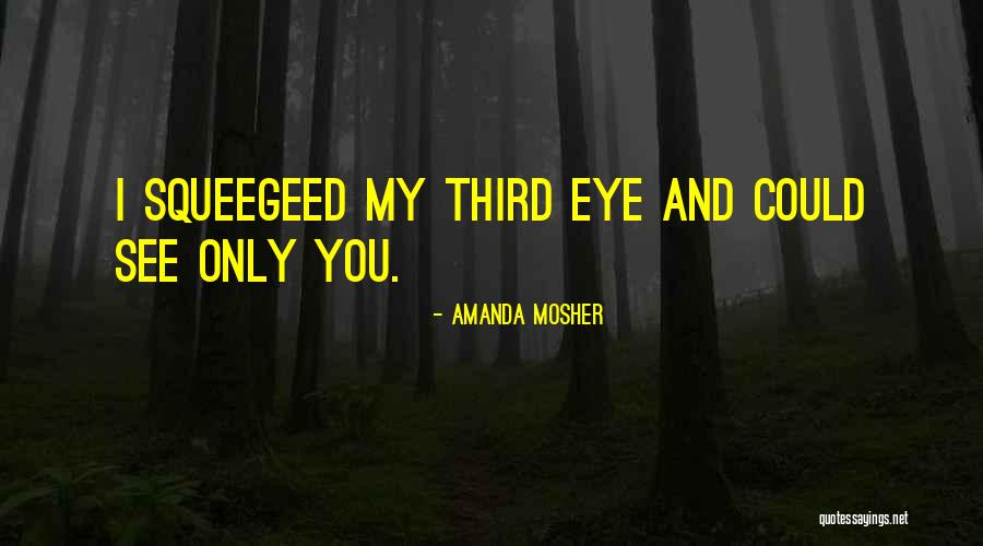 Eye Quotes By Amanda Mosher