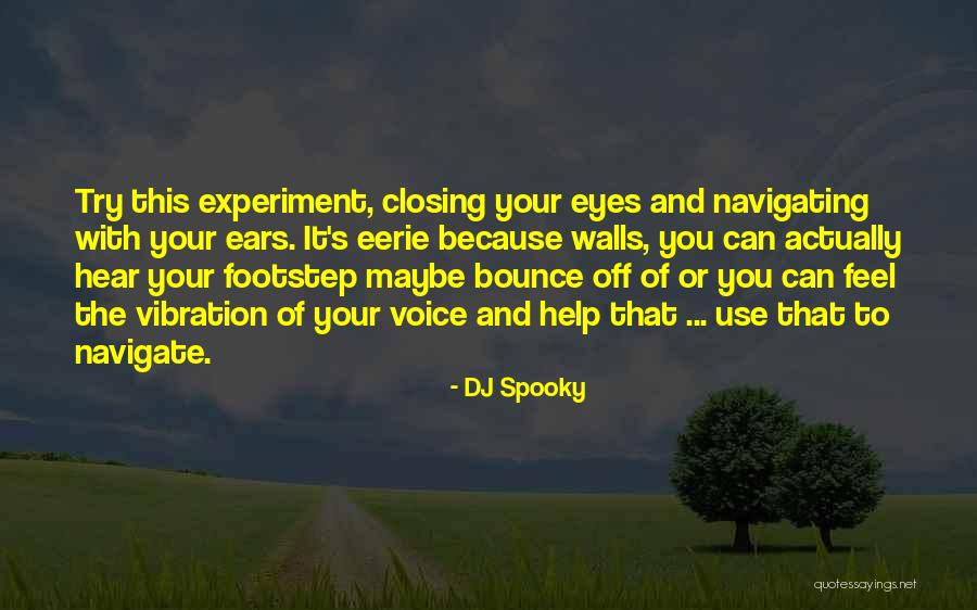 Eye Quotes By DJ Spooky