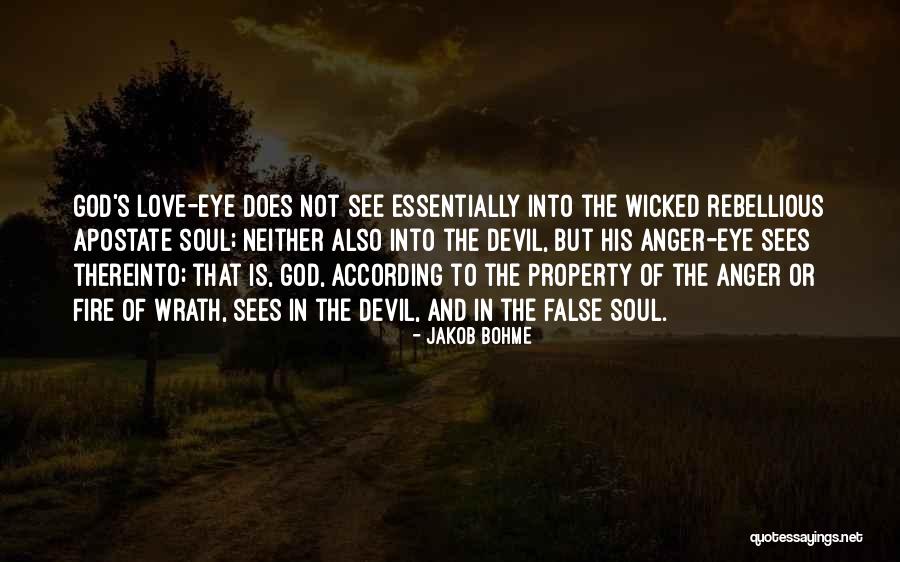 Eye Quotes By Jakob Bohme