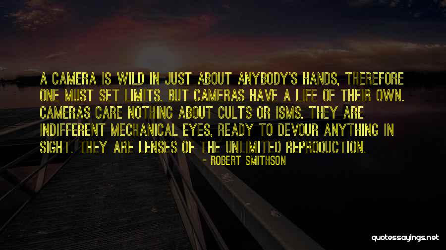 Eye Ready Quotes By Robert Smithson Eye Ready Quotes By Robert Smithson