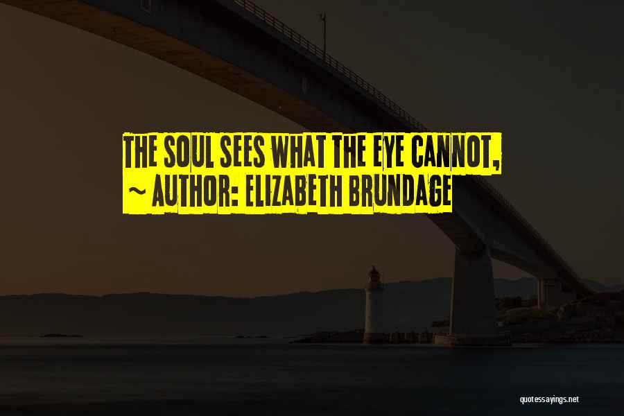 Eye Sees Quotes By Elizabeth Brundage