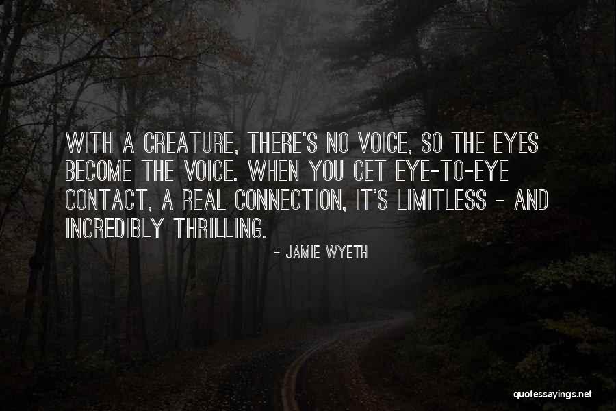 Eye To Eye Contact Quotes By Jamie Wyeth Eye To Eye Contact Quotes By Jamie Wyeth