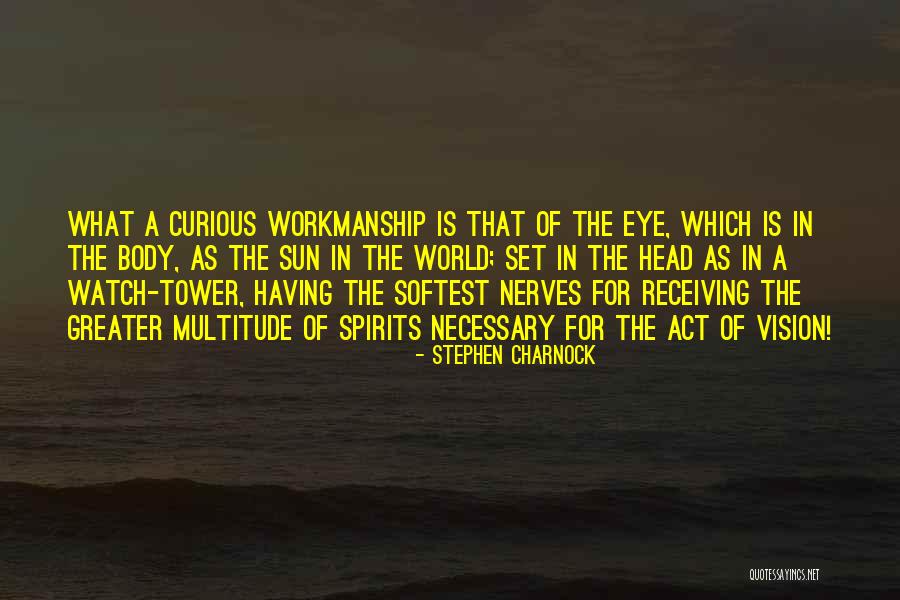 Eye Vision Quotes By Stephen Charnock Eye Vision Quotes By Stephen Charnock