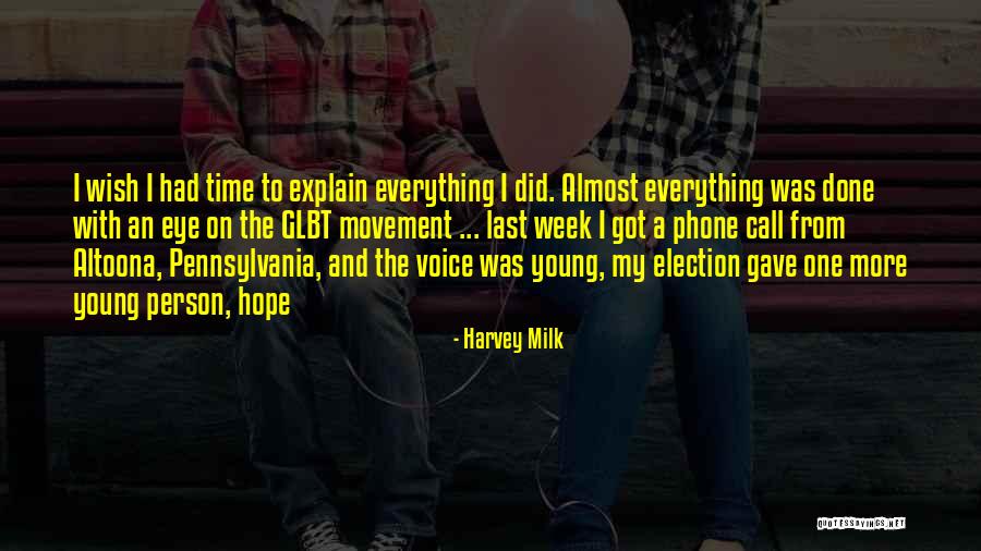 Eye Wish Quotes By Harvey Milk Eye Wish Quotes By Harvey Milk